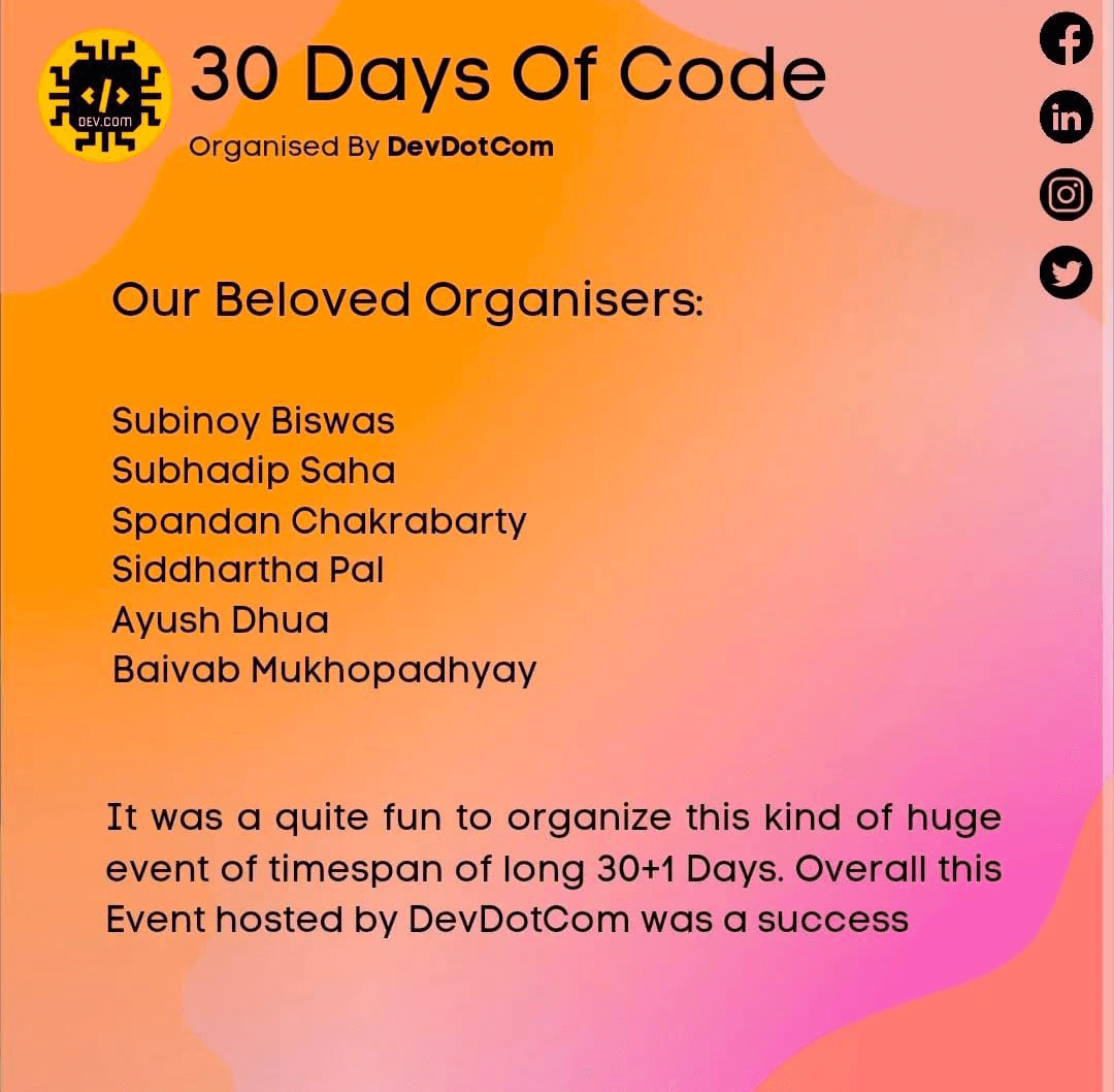 30 Days of Code 2023 - Image 3
